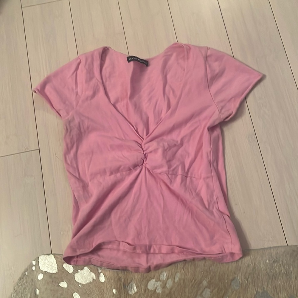 Brandy Melville Pink T-Shirt Size S